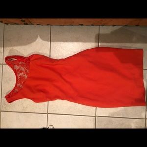 Coral Zara Trafalic collection dress